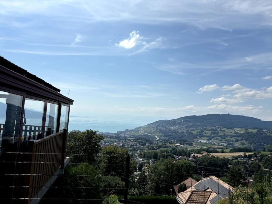 Swiss Chalet - Mountain And Lake View Blonay Exterior photo